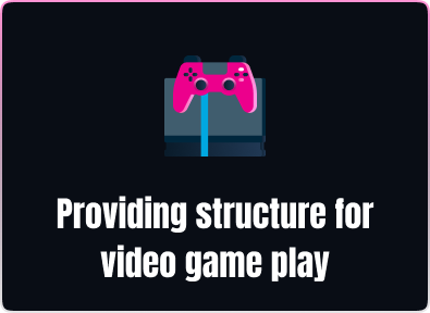 Providing structure for video game play